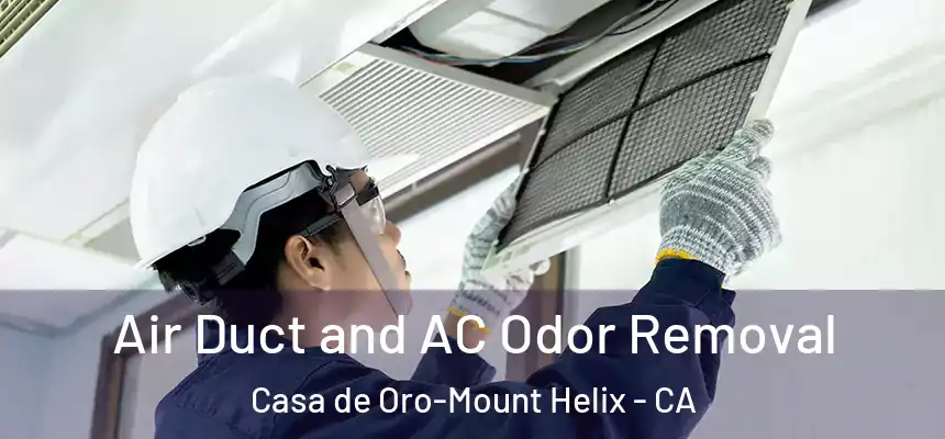  Air Duct and AC Odor Removal Casa de Oro-Mount Helix - CA